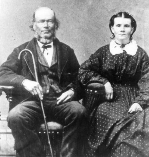 Jonathan Browning shown with one of his daughters