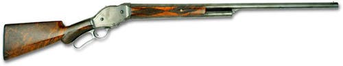 The Winchester Model 1887 lever-action shotgun. 