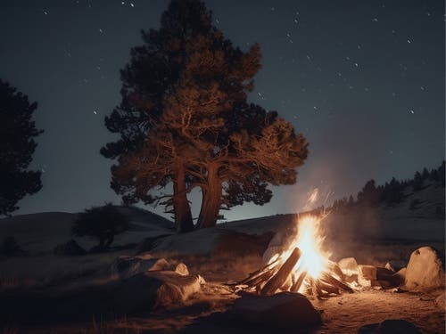 campfire image