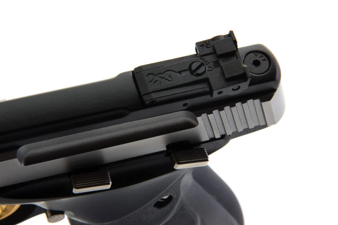 Browning Buck Mark Stainless URX CA 22 LR 5 1/2 in. – Reliable Rimfire Pistol 5 Browning Buck Mark Standard Stainless URX, left side