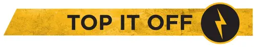 Top it off icon