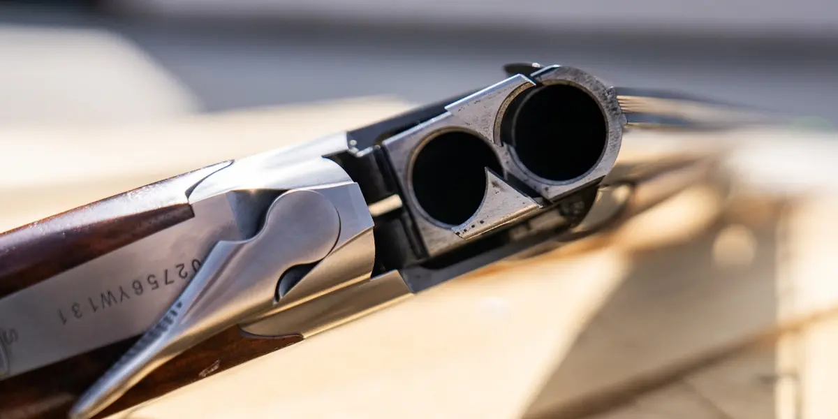 Citori Over Under Shotgun with Open Action