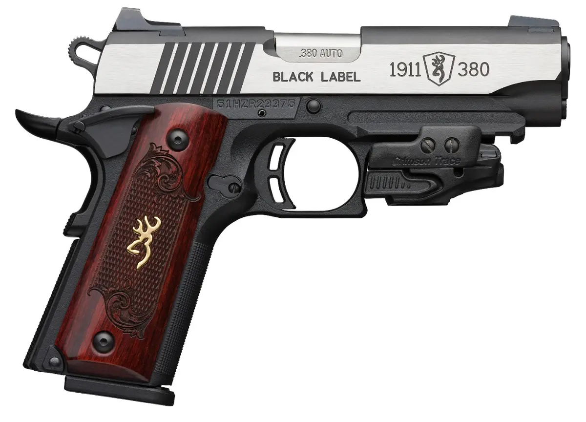 1911-380 Black Label Medallion Laser