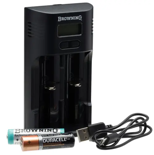 Rechargeable battery charger.