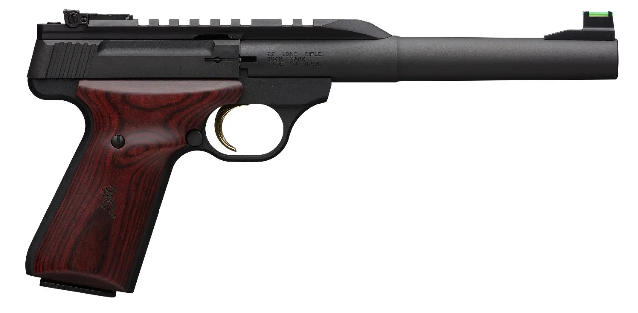 Browning Buck Mark Hunter 22 LR 7 1/4 in. – Reliable Rimfire Pistol 5 Browning Buck Mark Hunter, left side
