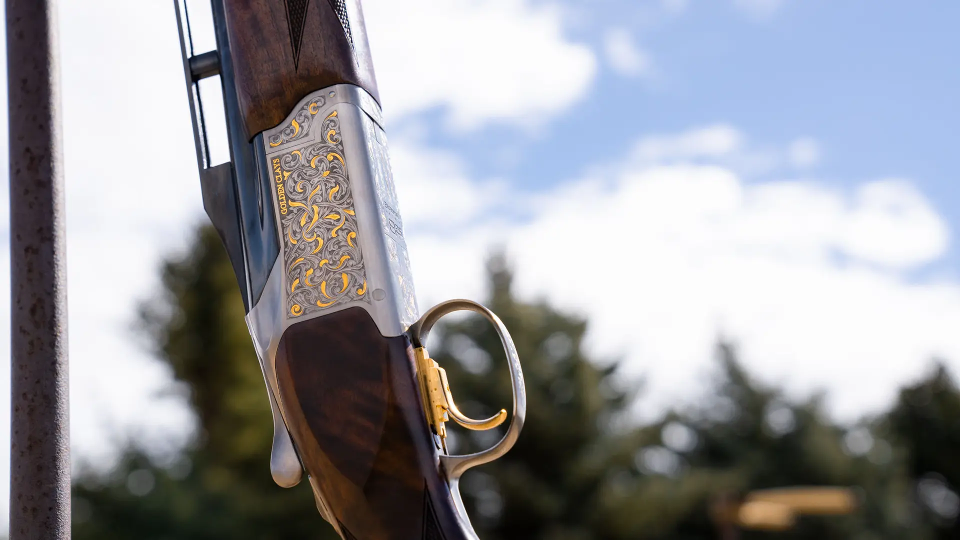 Browning 825 Golden Clays Trap