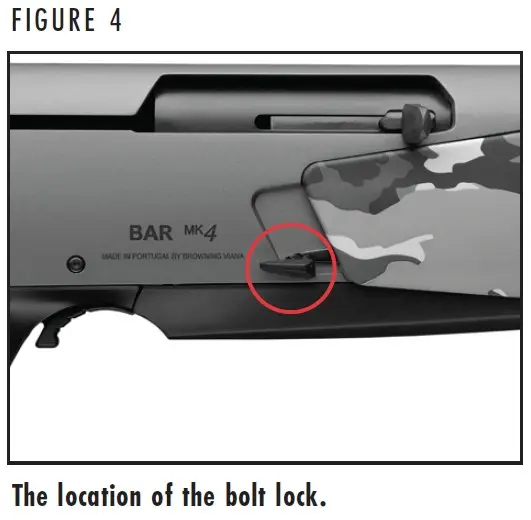 BAR MK 4 Rifle Bolt Lock Figure 4