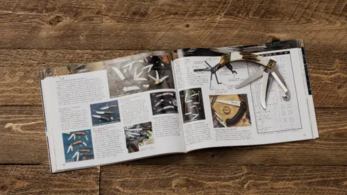 Browning vintage Browning knife catalog spread