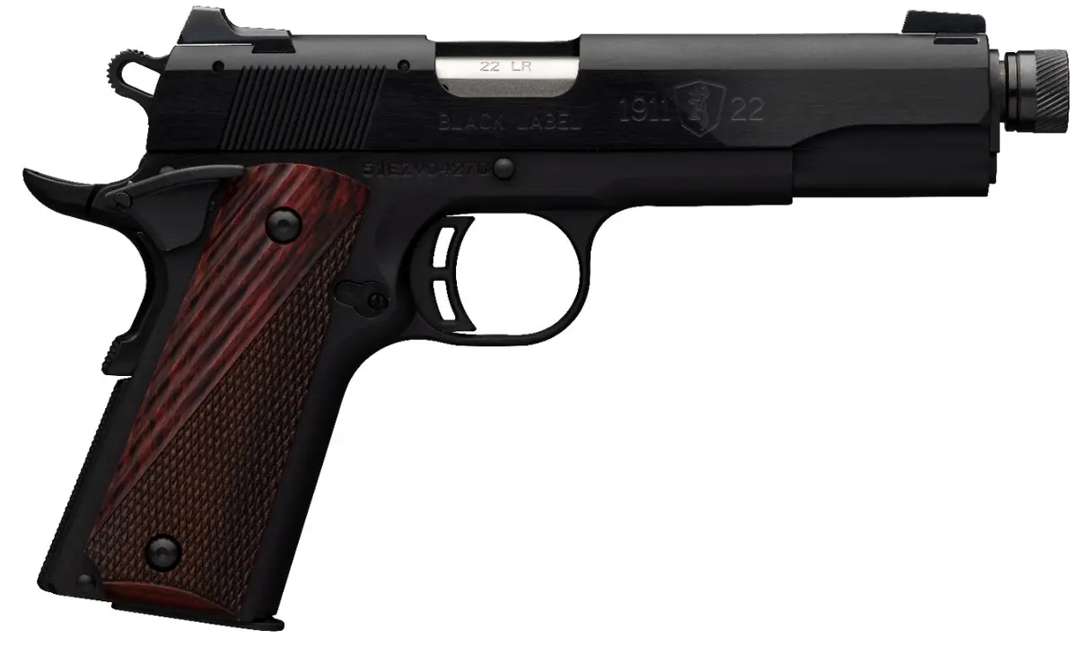 1911-22 Black Label Medallion Suppressor Ready