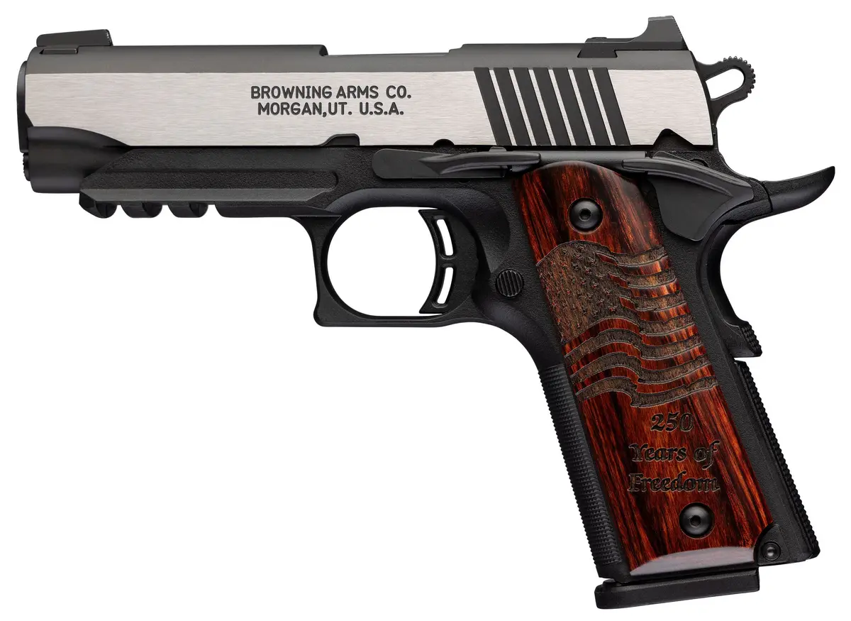 1911-380 Black Label Medallion 250 with Rail Compact
