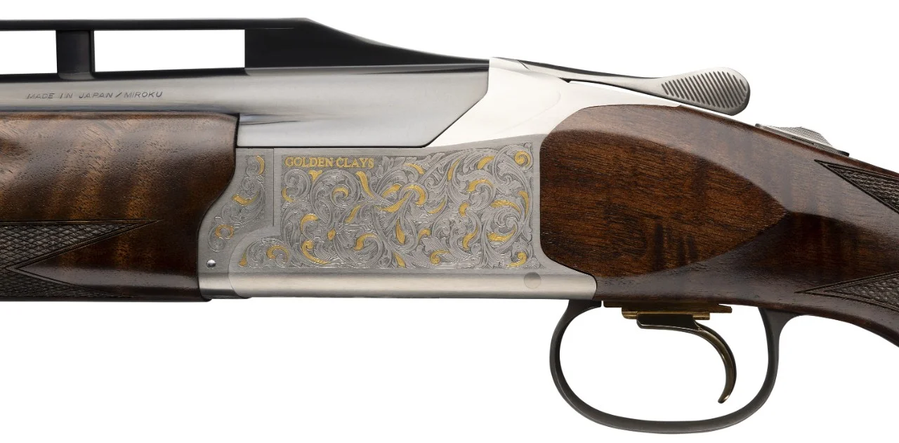 Browning Citori 825 Golden Trap 32in - Superb Golden Clays Trap Gun 2 Browning Citori 825 Golden Trap 32in - Superb Golden Clays Trap Gun - Image 2