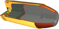 380 ACP Pistol Cartridge Cutaway
