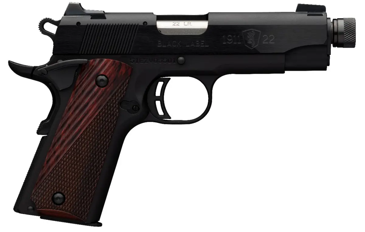 1911-22 Black Label Medallion Compact Suppressor Ready