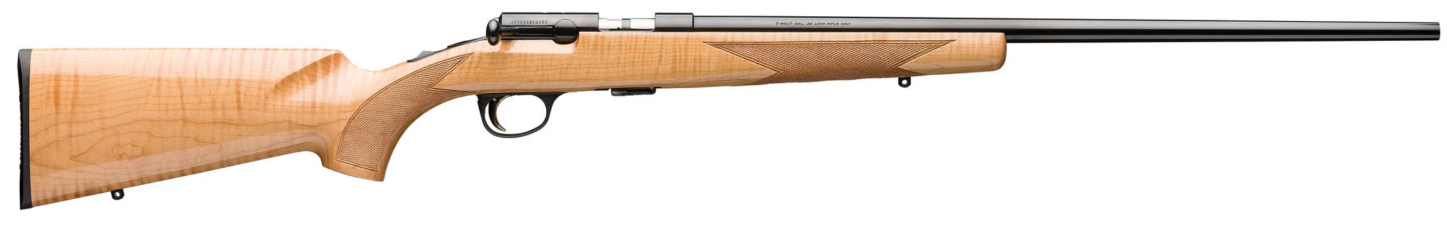 Browning T-Bolt Sporter Maple 22 LR 22 in. Straight Pull – Superb Rimfire Rifle 5 Browning T-Bolt Sporter Maple, right side