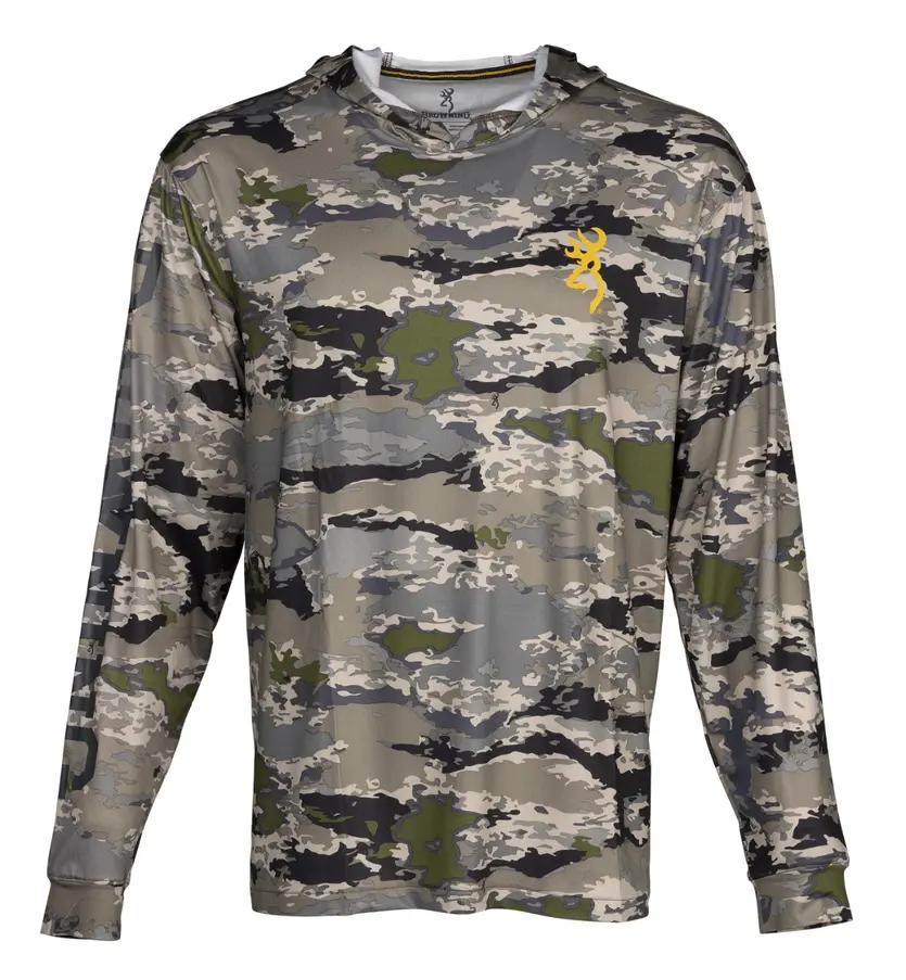 Hooded Long Sleeve Tech Shirt 