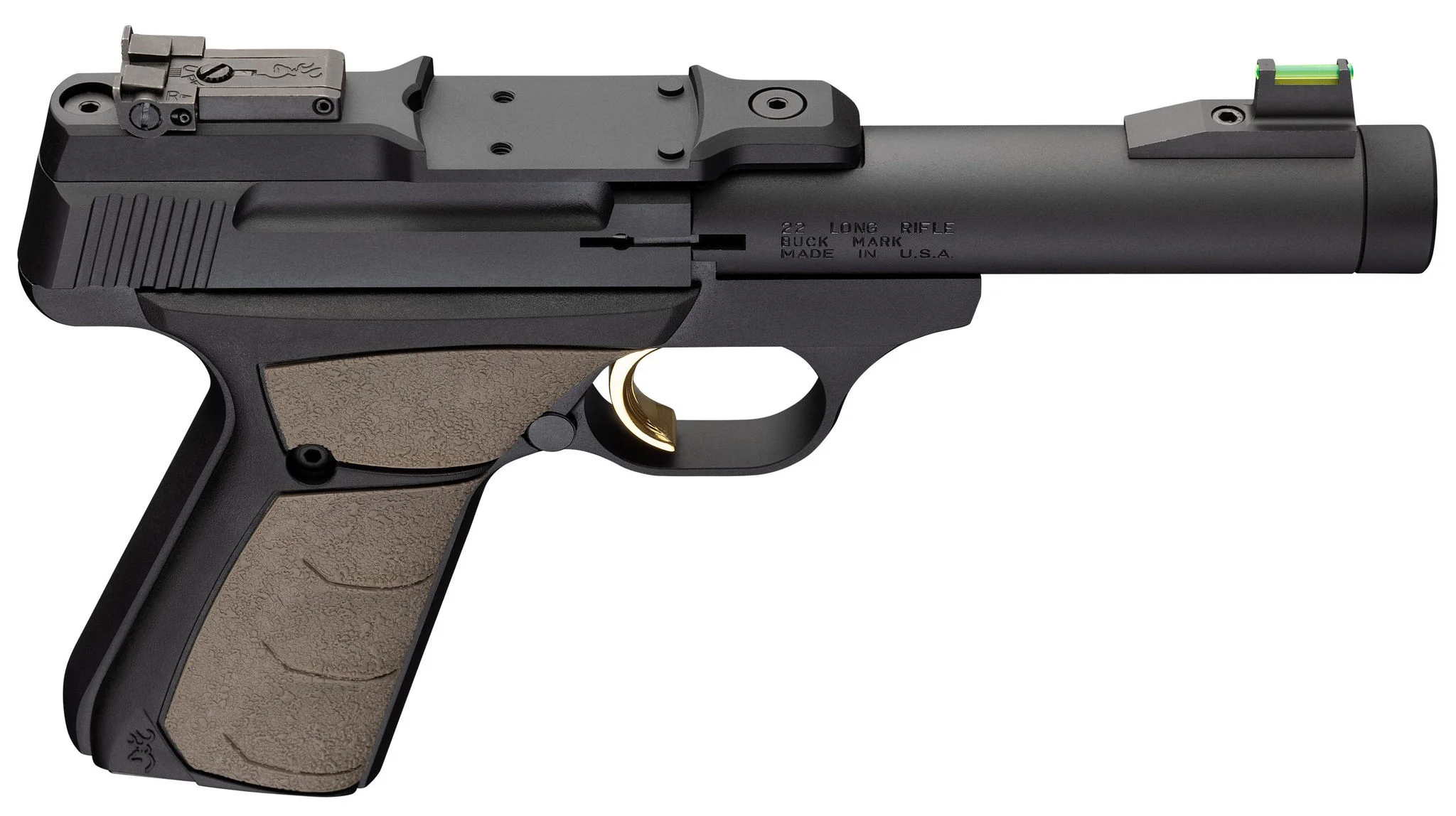 Browning Buck Mark Micro RMSC SR FDE 22 LR Pistol – Precise Trail Pistol 4 Browning Buck Mark Micro RMSC SR FDE 22 LR Pistol – Precise Trail Pistol - Image 4