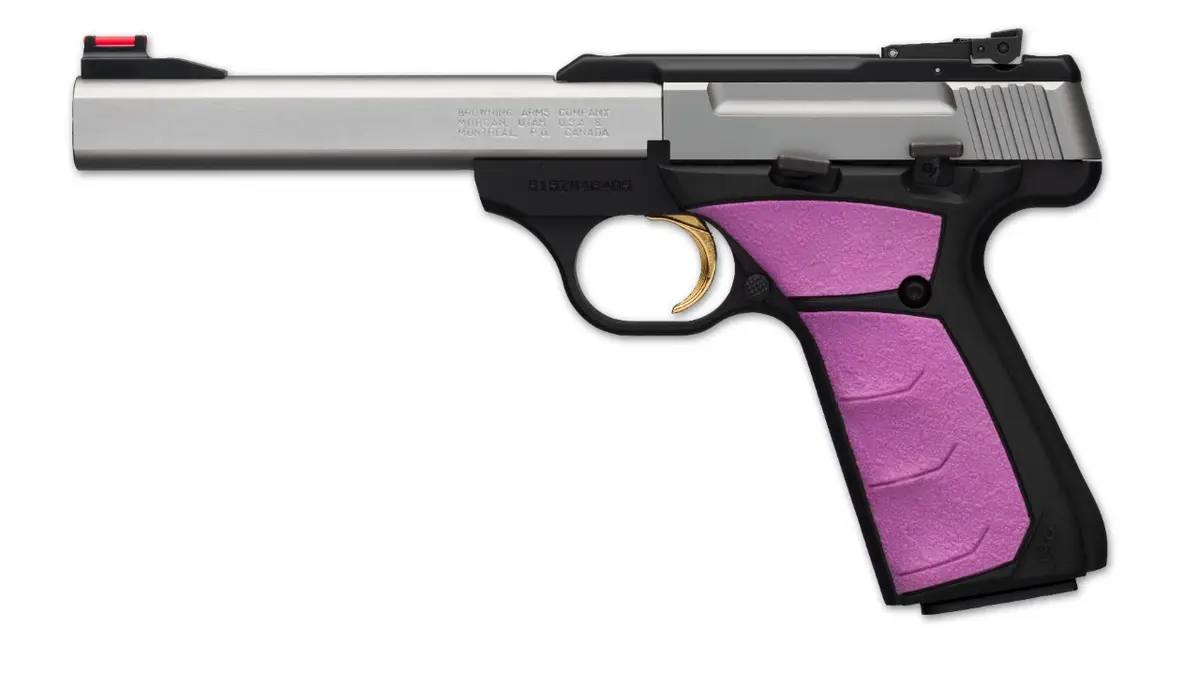 Buck Mark Plus Stainless Fuchsia