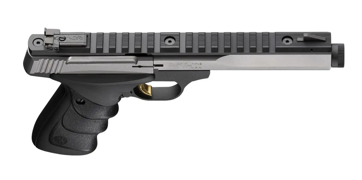 Buck Mark Contour Stainless 5.9" Suppressor Ready