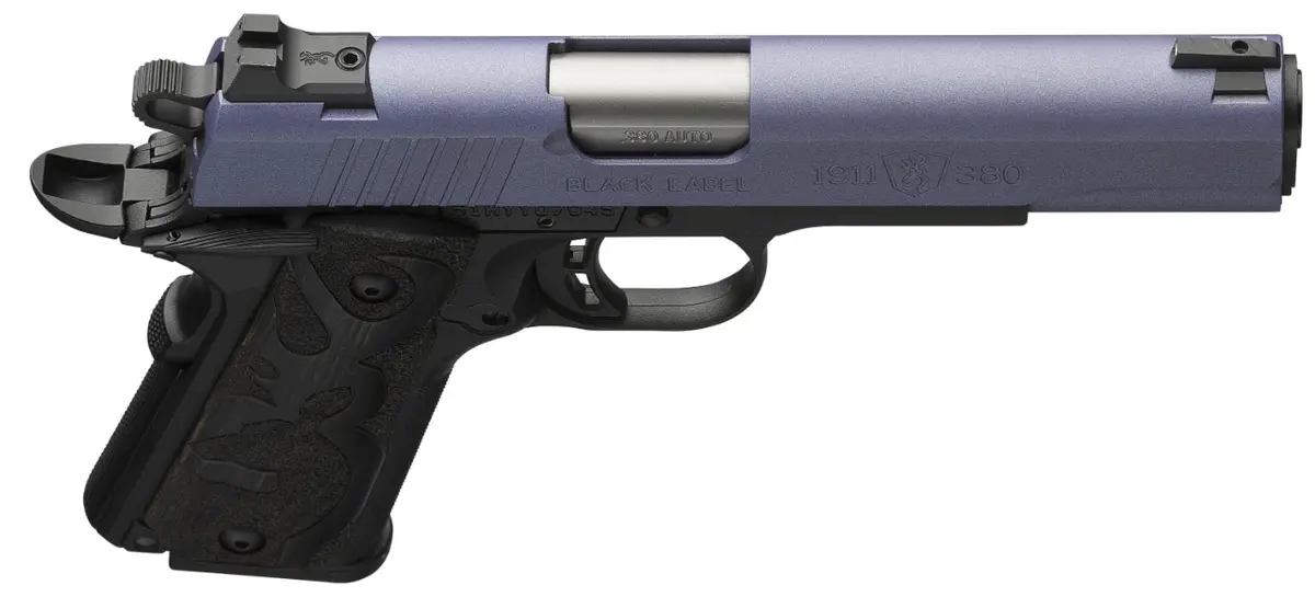 1911-380 Black Label Crushed Orchid Full Size