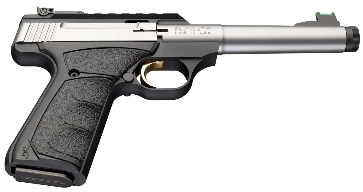 Buck Mark Plus Camper Stainless UFX Suppressor Ready