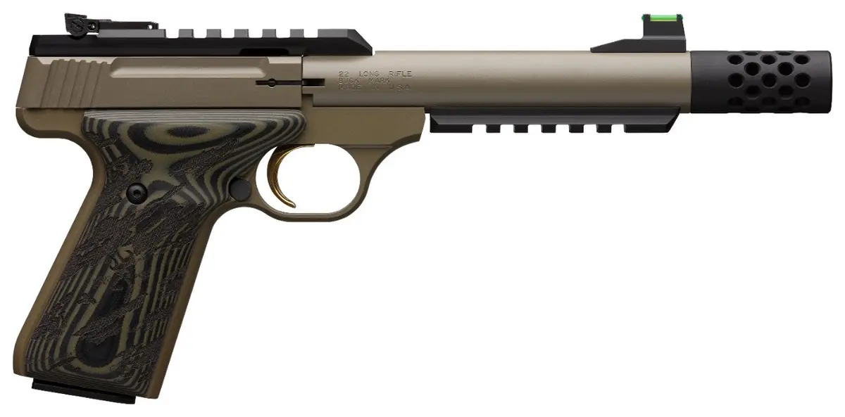 Buck Mark Plus FDE Suppressor Ready