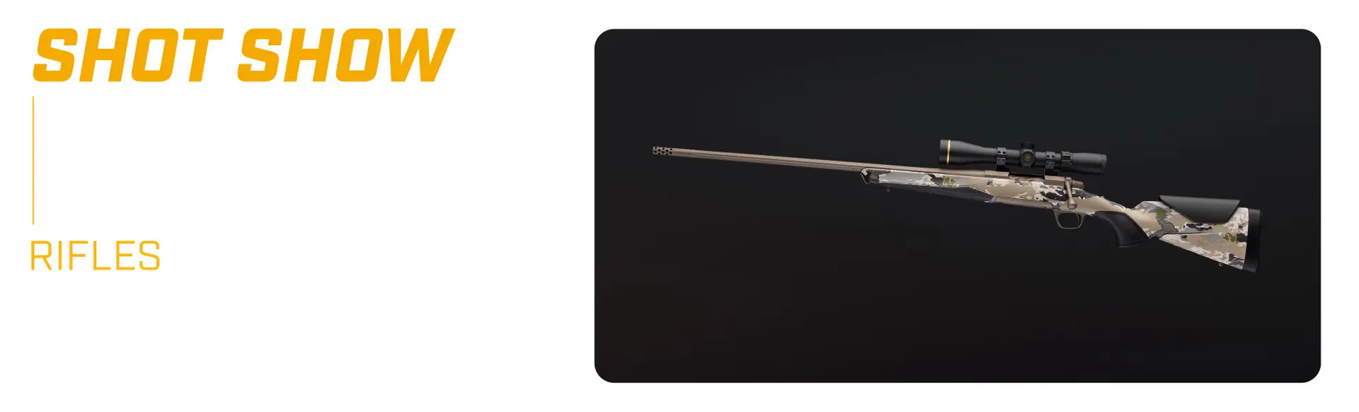 2026 Browning SHOT Show rifles