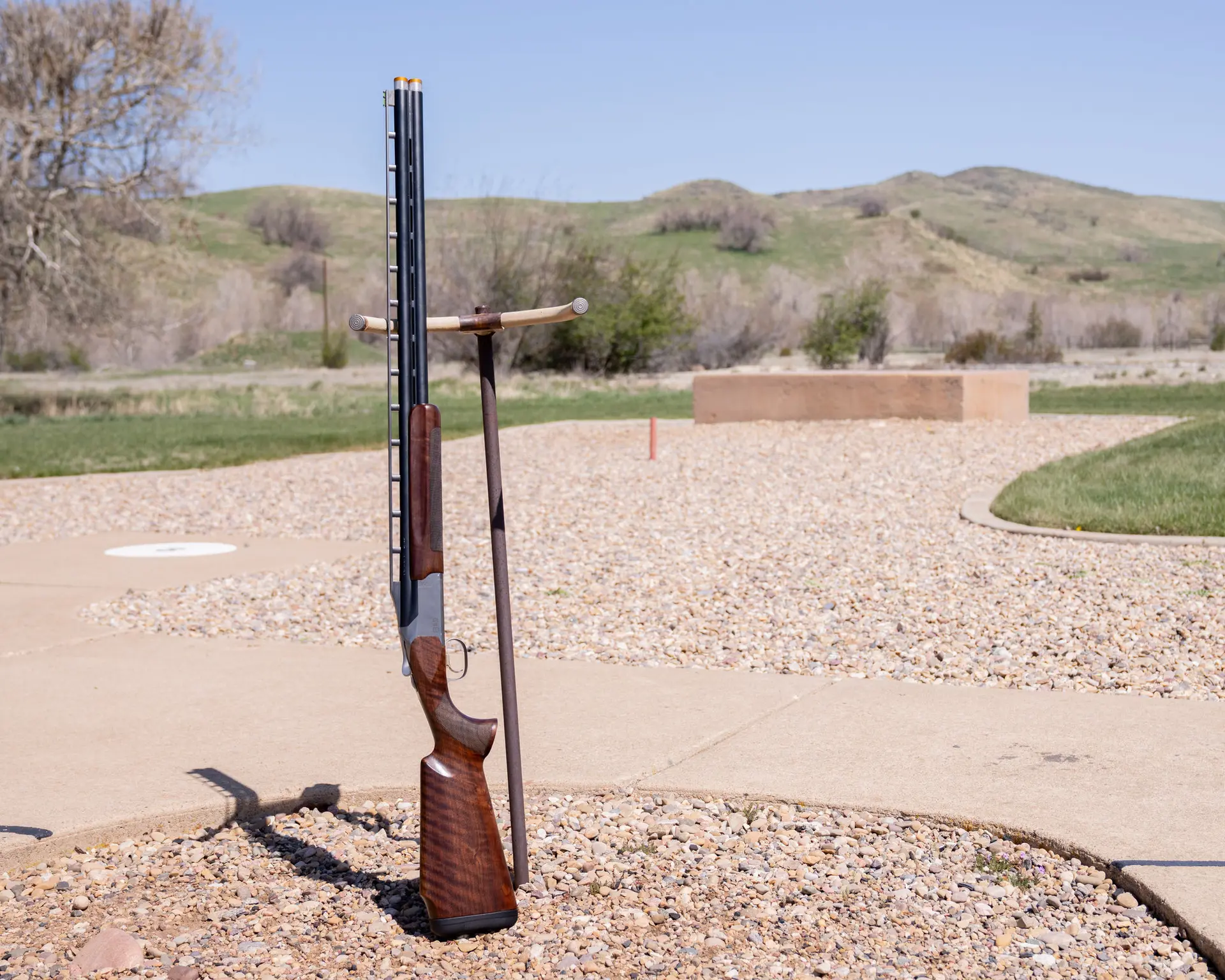 Browning Citori 825 Trap on the Range