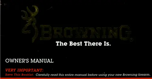 Owner's Manual Cover Picture
