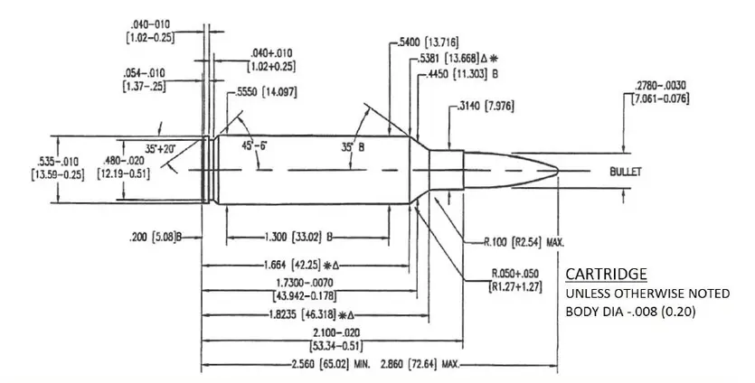 270 WSM cartridge specs