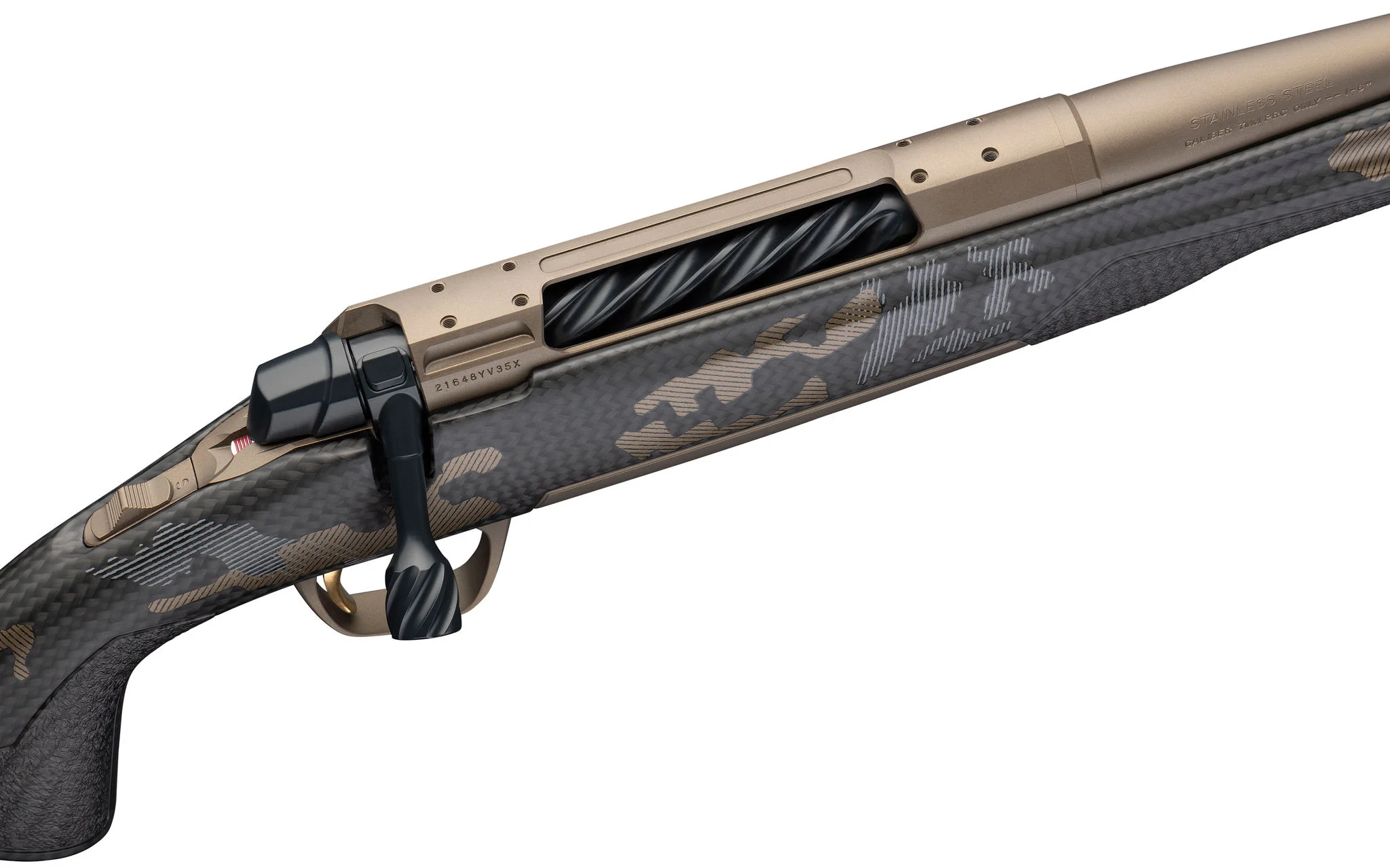 Browning X-Bolt 2 Mountain Pro 7mm PRC Smoked Bronze 24 in. – Superb Mountain Rifle 6 Browning X-Bolt 2 Mountain Pro action and carbon stock