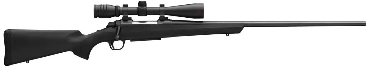AB3 bolt action rifle with scope.
