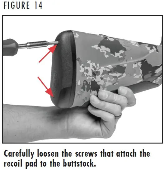 BAR MK 4 Rifle Installing a Shim Figure 14