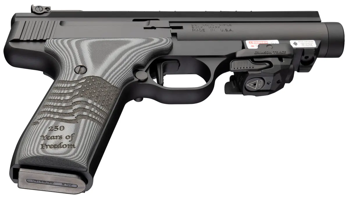 Buck Mark Black Label 250 Laser Suppressor Ready