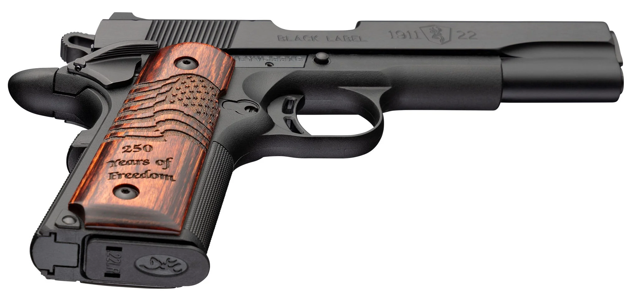 Browning 1911-22 BL Med Comp 250 FS 4 1/4 in. – Reliable Rimfire Pistol 4 Browning 1911-22 BL Med Comp 250 FS 4 1/4 in. – Reliable Rimfire Pistol - Image 4