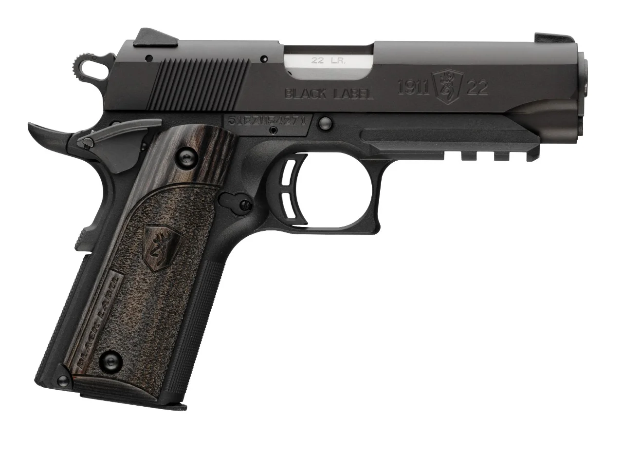 Browning 1911-22 Laminate Compact Rail 22 LR 3 5/8 in. – Superb 1911 Style Pistol 3 Browning 1911-22 Laminate Compact Rail 22 LR 3 5/8 in. – Superb 1911 Style Pistol - Image 3