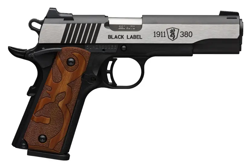 1911-380 Black Label Medallion Logo Grips