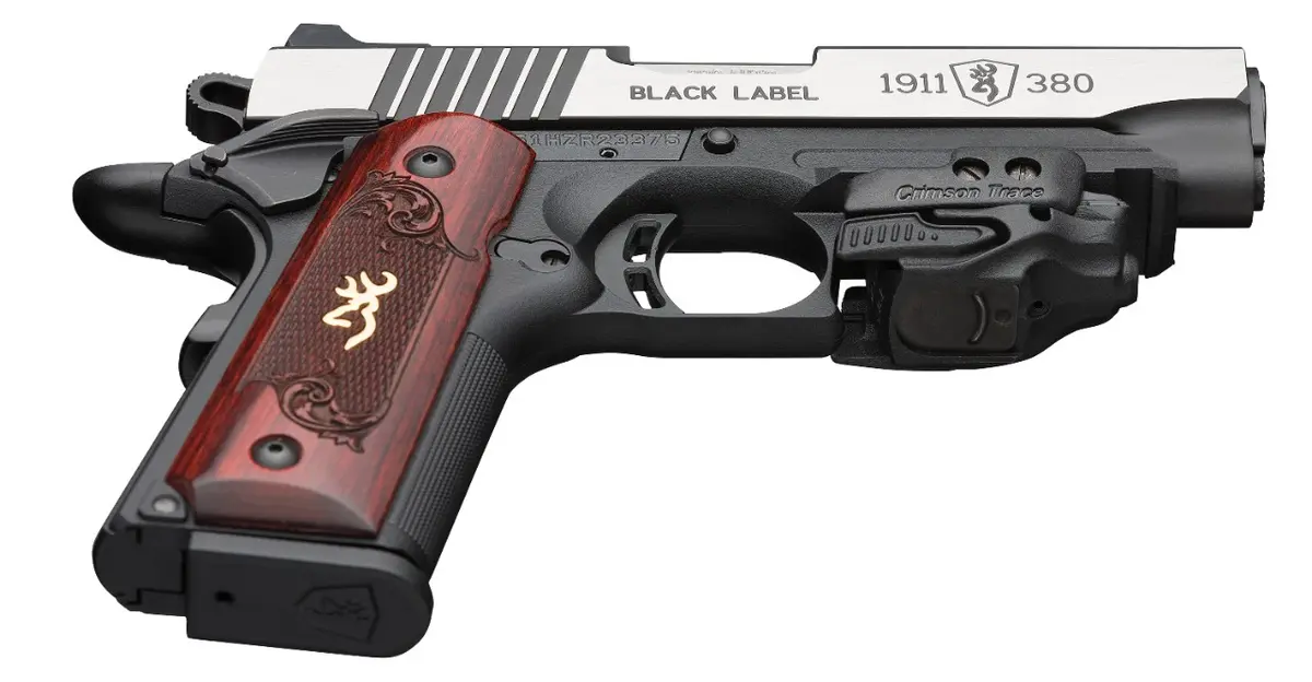 1911-380 Black Label Medallion Laser