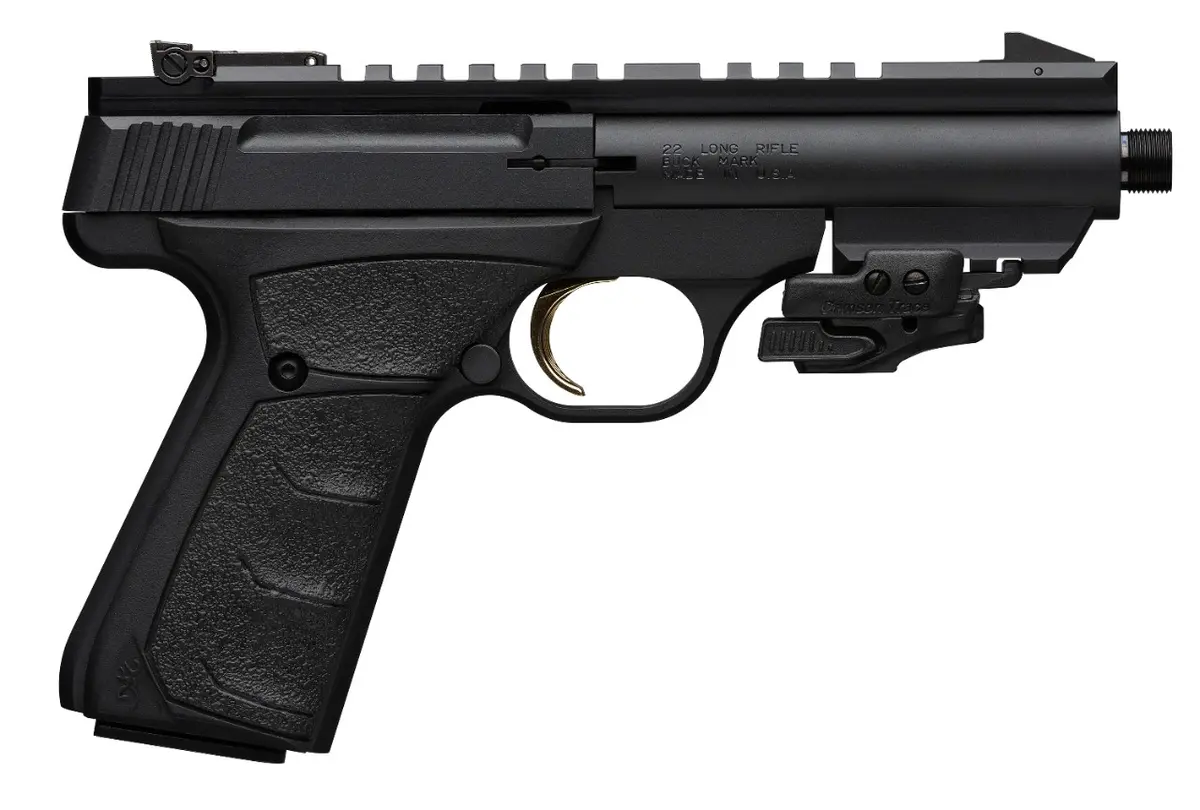 Buck Mark Black Label Suppressor Ready Laser