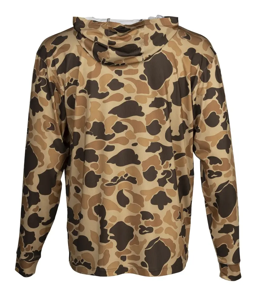 Hooded Long Sleeve Tech Shirt 
