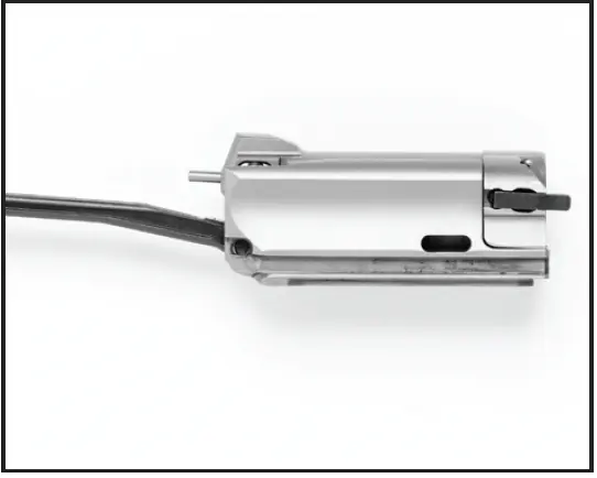 The bolt shown assembled.