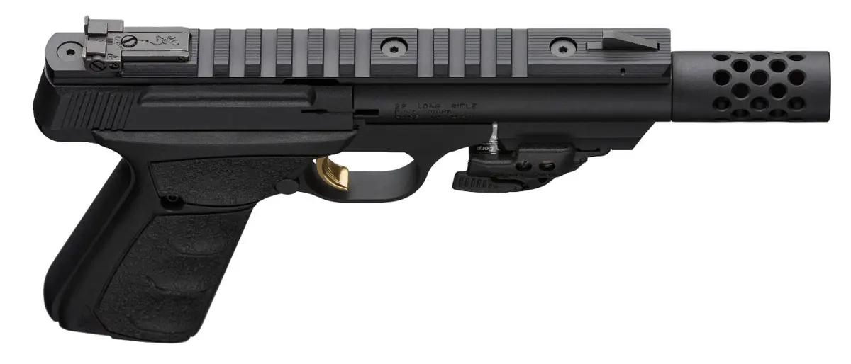 Buck Mark Black Label Suppressor Ready Laser