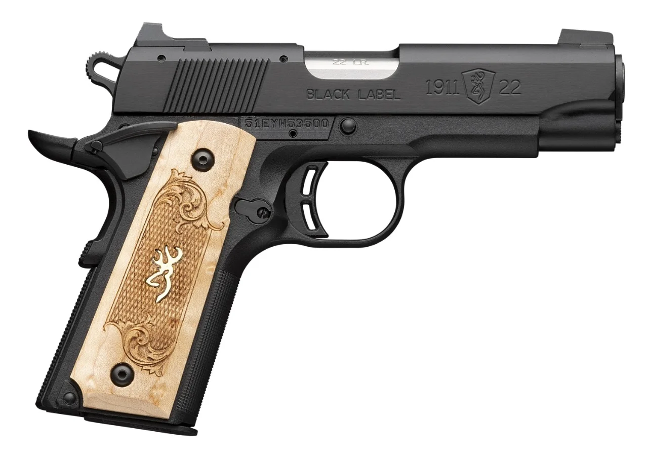 Browning 1911-22 BL Med Maple Compact 3 5/8 in. – Reliable Rimfire Pistol 6 Browning 1911-22 Black Label Medallion Maple Compact, Browning photo