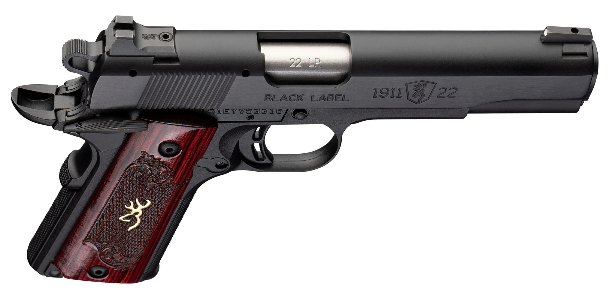 Browning 1911-22 BL Med Comp Full Size 4 1/4 in. – Reliable Rimfire Pistol 4 Browning 1911-22 BL Med Comp Full Size 4 1/4 in. – Reliable Rimfire Pistol - Image 4