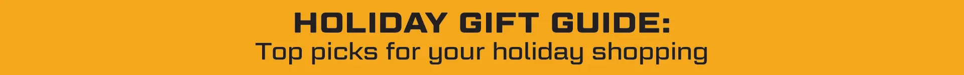 Holiday Gift Guide