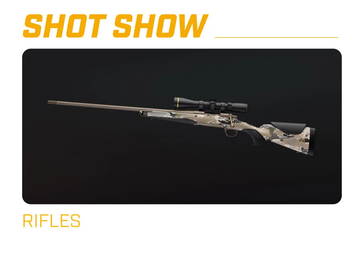 2026 Browning SHOT Show rifles