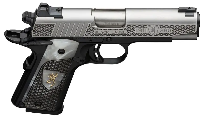 1911-380 Black Label High Grade Pearl Grips