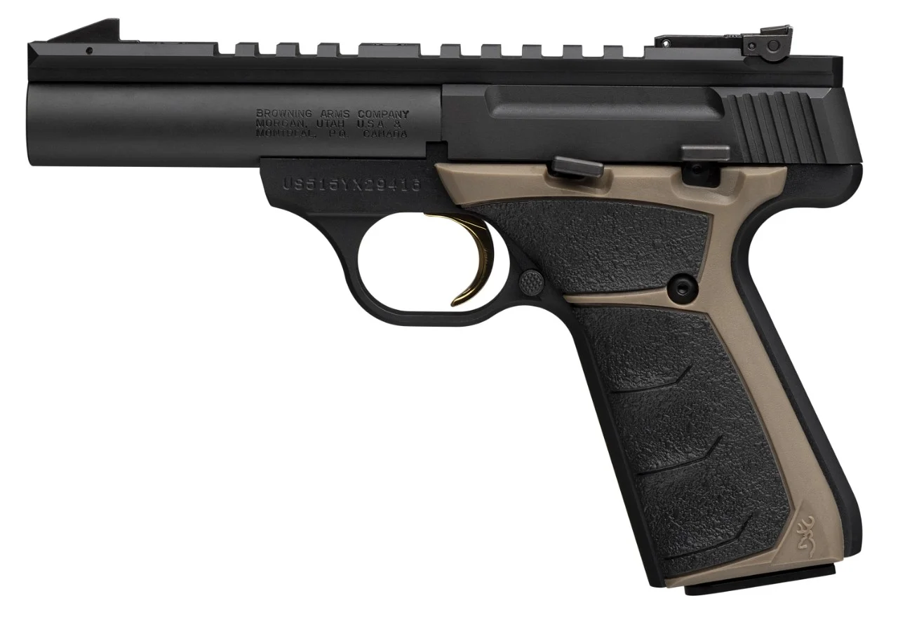 Browning Buck Mark Field Target 22LR 4 in. – Reliable Rimfire Pistol 7 Browning Buck Mark Field Target Micro, detail view