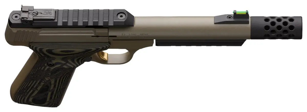 Buck Mark Plus FDE Suppressor Ready