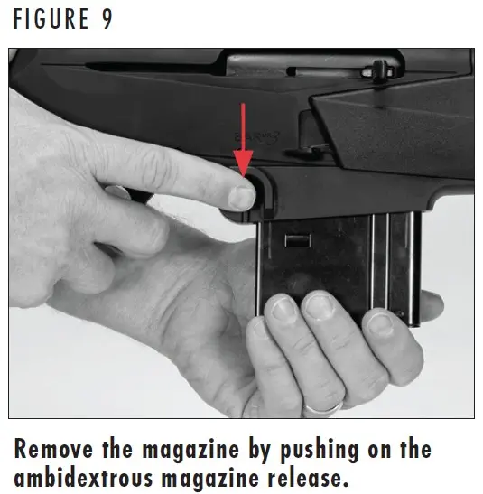 BAR MK 4 Rifle Magazine Release Figure 9