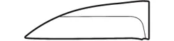Wharncliffe Blade Profile Illustration